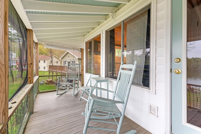 61 Beechwoods Rd, Oxford, ME 04270 - view of deck