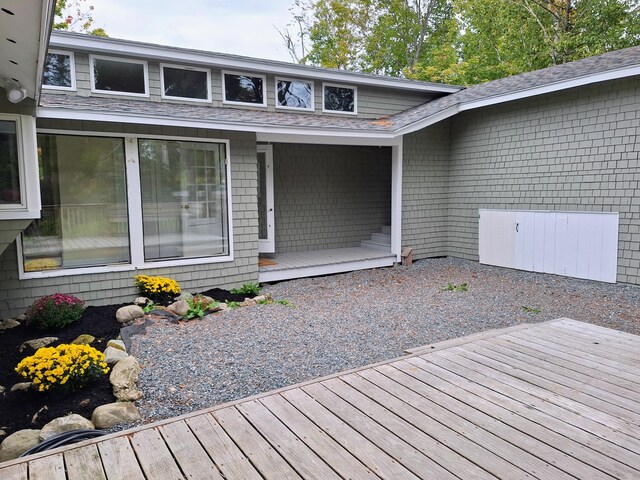 58 Back Shore Rd, Castine, ME 04421 - view of deck