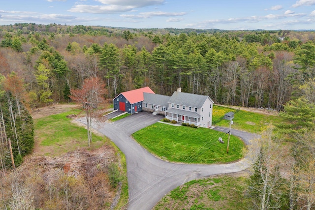 20 Motorcycle Dr, Windham, ME 04062 - view of subject property with a forest