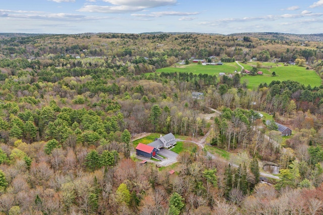 20 Motorcycle Dr, Windham, ME 04062 - aerial view of property and surrounding area featuring a forest