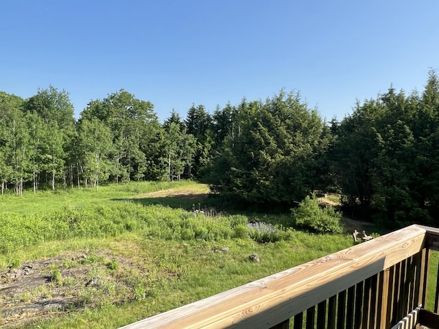 320 Spring Rd, Augusta, ME 04330 - view of yard with a forest view