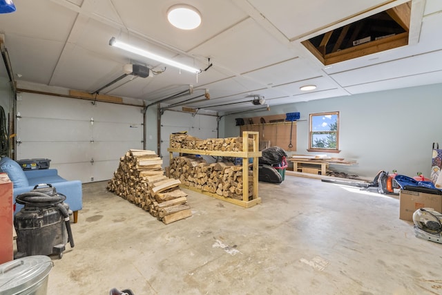 591 Eight Rod Rd, Augusta, ME 04330 - garage with a garage door opener