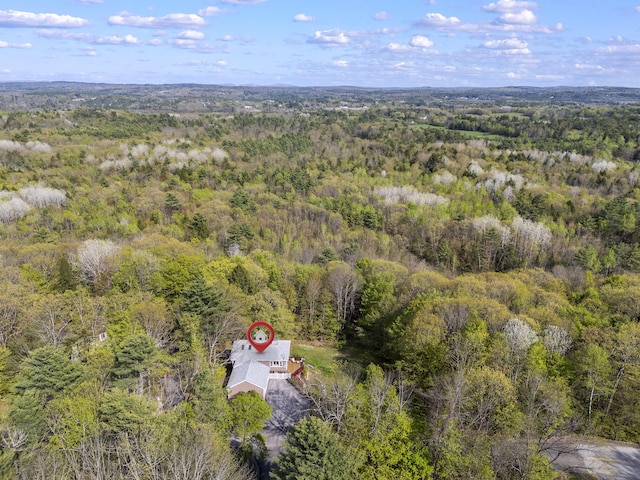 591 Eight Rod Rd, Augusta, ME 04330 - view of subject property featuring a heavily wooded area