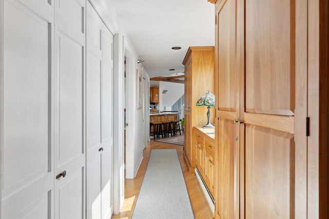 15 Christensen Ln Unit A1, Kennebunk, ME 04043 - hall featuring light wood-style flooring