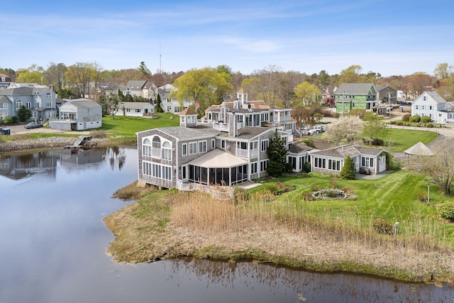 15 Christensen Ln Unit A1, Kennebunk, ME 04043 - rear view of property featuring a residential view and a water view