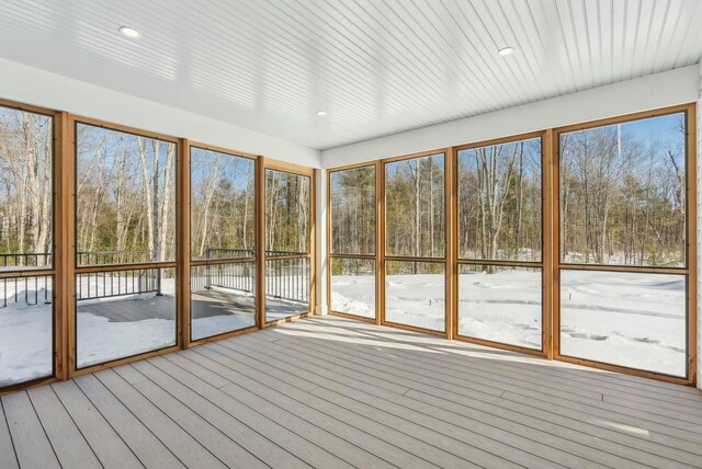 11 Acorn Ave, Kennebunkport, ME 04046 - view of unfurnished sunroom