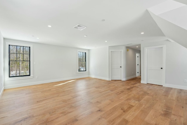 11 Acorn Ave, Kennebunkport, ME 04046 - bonus room featuring light wood-type flooring, baseboards, and recessed lighting