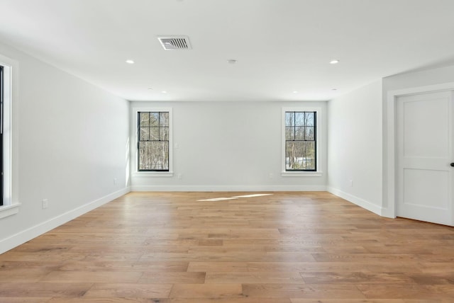 11 Acorn Ave, Kennebunkport, ME 04046 - spare room featuring healthy amount of natural light, light wood-style flooring, baseboards, and recessed lighting