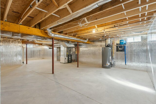 11 Acorn Ave, Kennebunkport, ME 04046 - basement featuring gas water heater and heating unit