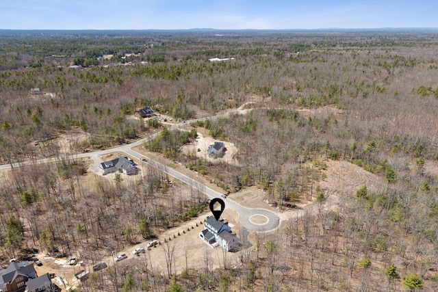 11 Acorn Ave, Kennebunkport, ME 04046 - aerial view of property's location with a heavily wooded area