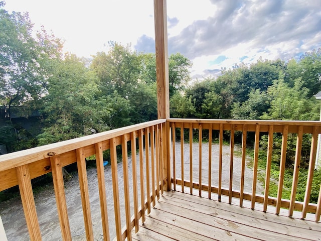 view of deck