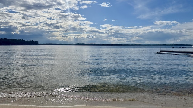 11 Oxford Rd, Windham, ME 04062 - water view featuring a boat dock