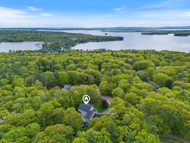 11 Oxford Rd, Windham, ME 04062 - bird's eye view of a nearby body of water and a forest