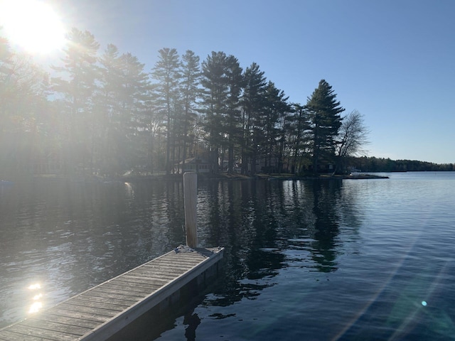 11 Oxford Rd, Windham, ME 04062 - dock featuring a water view