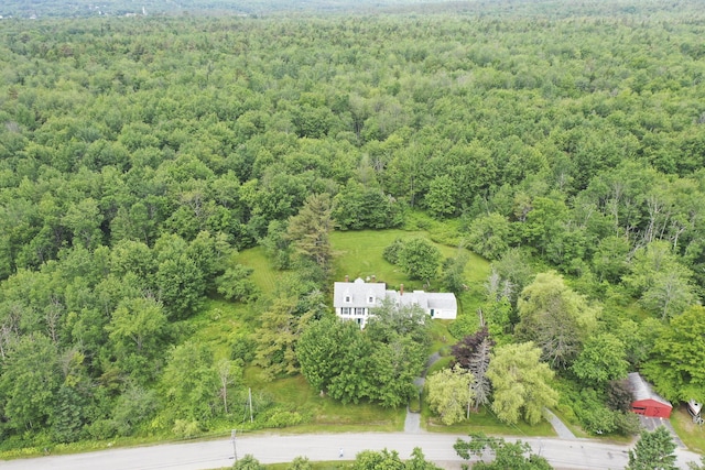 12 Old Rte 1, Searsport, ME 04974 - aerial view of a heavily wooded area