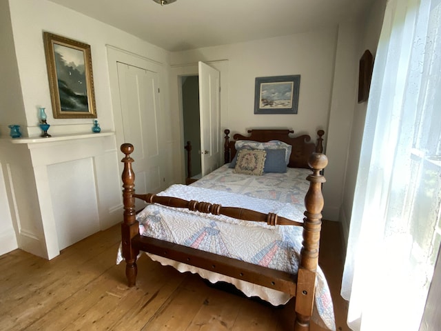 12 Old Rte 1, Searsport, ME 04974 - bedroom featuring hardwood / wood-style flooring