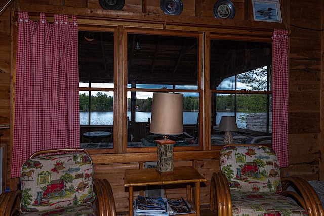 106 Shady Ln, Parsonsfield, ME 04047 - detailed view of a sunroom and a large body of water