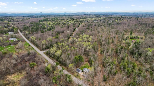 227 Forest Ave, Orono, ME 04473 - view of property location featuring a heavily wooded area and a mountainous background