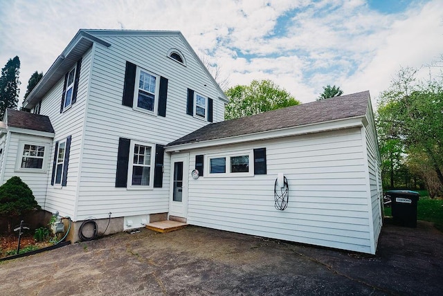view of back of house
