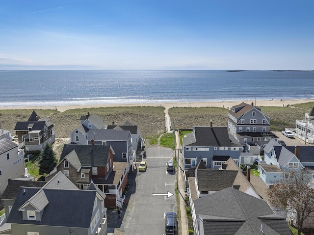 aerial view of expansive coastline