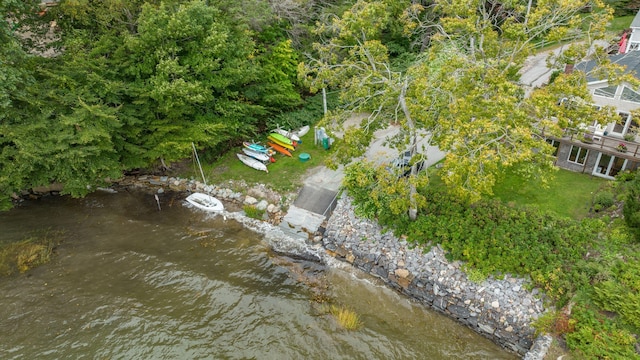 23 Amerescoggin Rd, Falmouth, ME 04105 - aerial view of property and surrounding area
