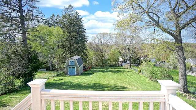 101 Parrott St, South Portland, ME 04106 - view of yard with a storage shed and an outdoor structure