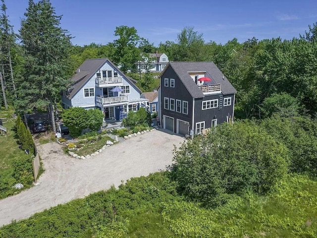 33 Latour St, Castine, ME 04421 - aerial view of property and surrounding area