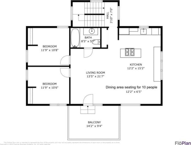 33 Latour St, Castine, ME 04421 - floor plan / room layout