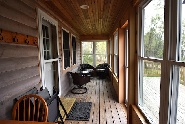 106 Shady Ln, Newport, ME 04953 - view of sunroom