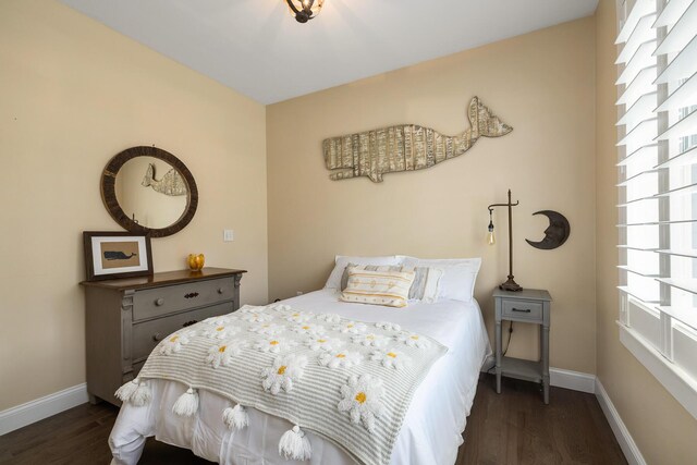 53 Ross Rd, Kennebunk, ME 04043 - bedroom with dark wood finished floors and baseboards