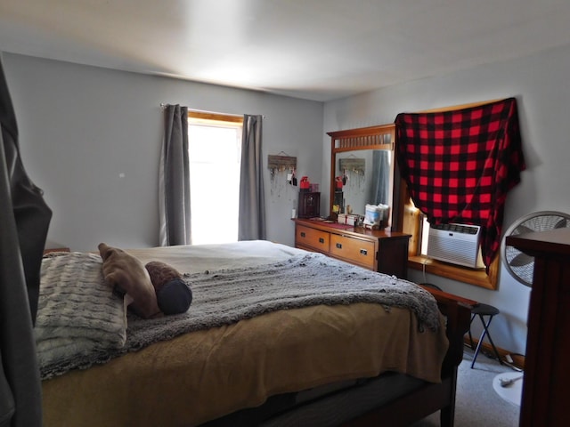 9 Hidden Dr, New Gloucester, ME 04260 - bedroom with cooling unit and carpet floors