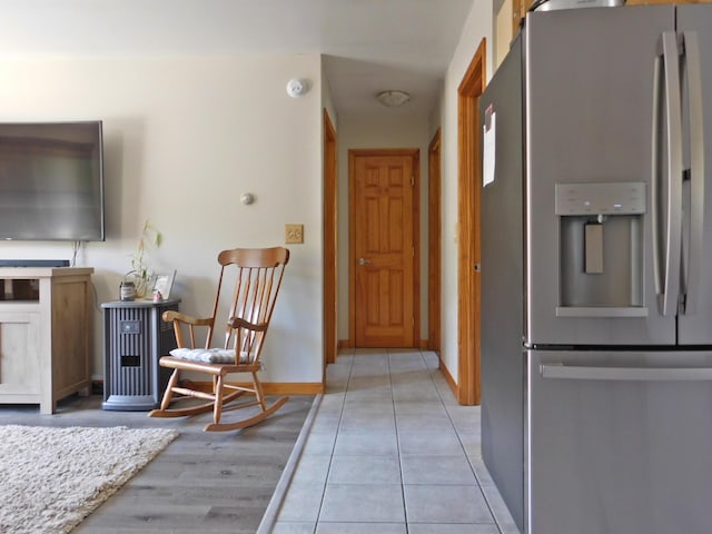9 Hidden Dr, New Gloucester, ME 04260 - hall featuring baseboards and light tile patterned flooring