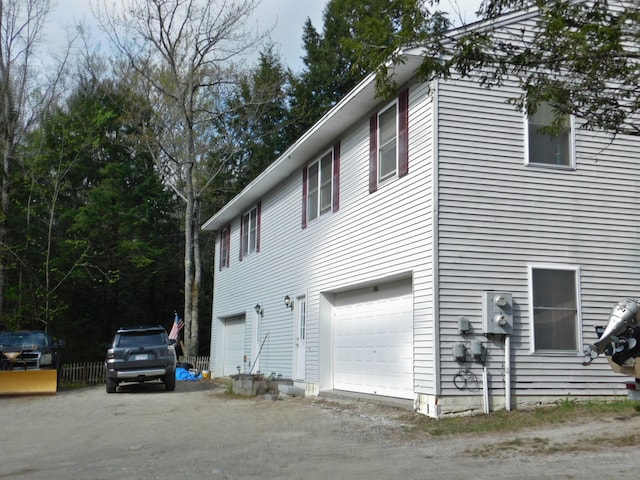 9 Hidden Dr, New Gloucester, ME 04260 - view of property exterior with an attached garage