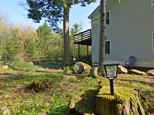 9 Hidden Dr, New Gloucester, ME 04260 - view of yard