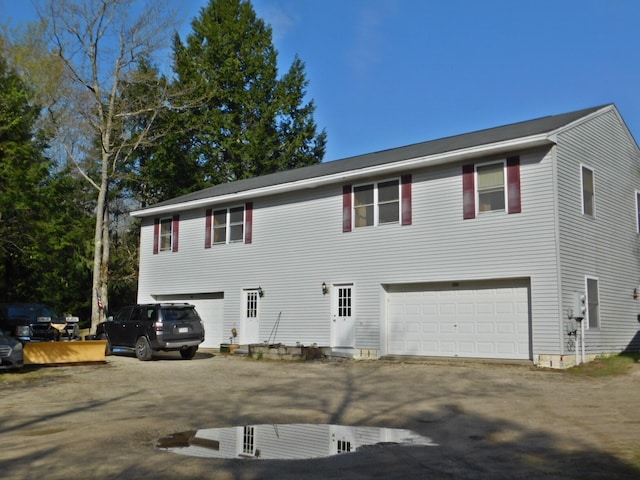 9 Hidden Dr, New Gloucester, ME 04260 - view of front of house featuring a garage