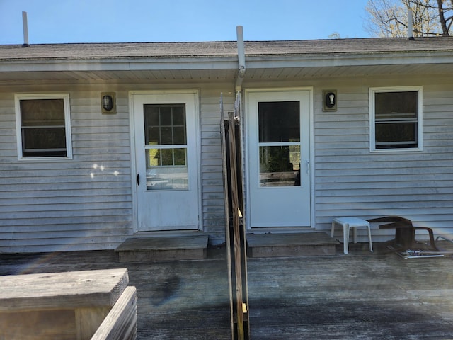 9 Hidden Dr, New Gloucester, ME 04260 - view of doorway to property