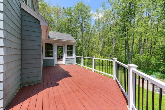 400 Chopps Cross Rd, Woolwich, ME 04579 - view of wooden terrace