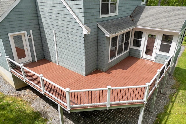 400 Chopps Cross Rd, Woolwich, ME 04579 - view of wooden terrace