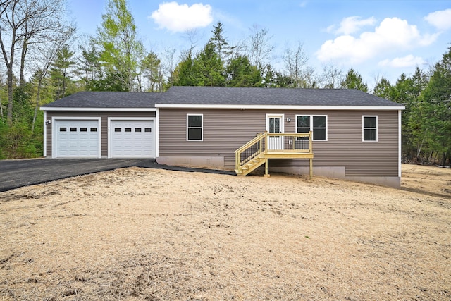 457 S Reynolds Rd, Winslow, ME 04901 - manufactured / mobile home with driveway and roof with shingles