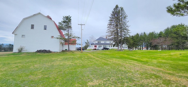 281 Cross Rd, Washburn, ME 04786 - view of grassy yard