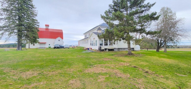 281 Cross Rd, Washburn, ME 04786 - view of green lawn