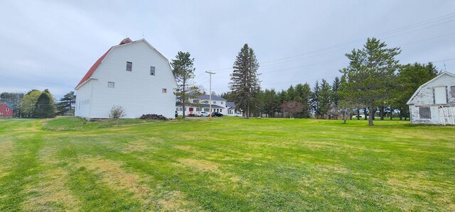 281 Cross Rd, Washburn, ME 04786 - view of green lawn