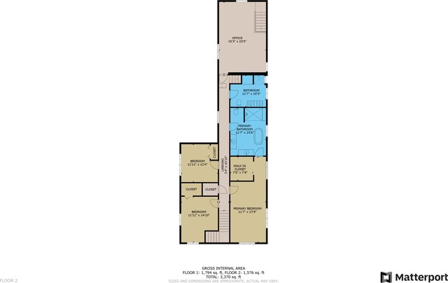 281 Cross Rd, Washburn, ME 04786 - floor plan / room layout