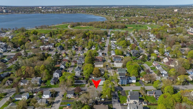 301 Sherwood St, Portland, ME 04103 - aerial view of property and surrounding area with a nearby body of water and nearby suburban area