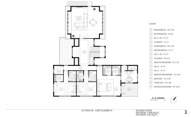 7 Dyer Ln Unit B, Cape Elizabeth, ME 04107 - floor plan / room layout