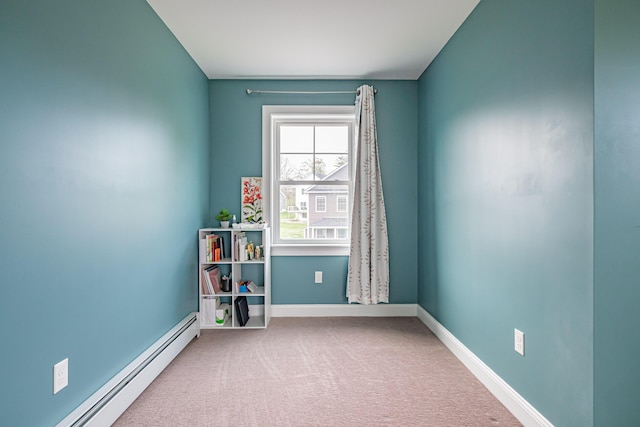 14 Bluebird Trl Unit 67, Falmouth, ME 04105 - carpeted empty room featuring baseboard heating and baseboards