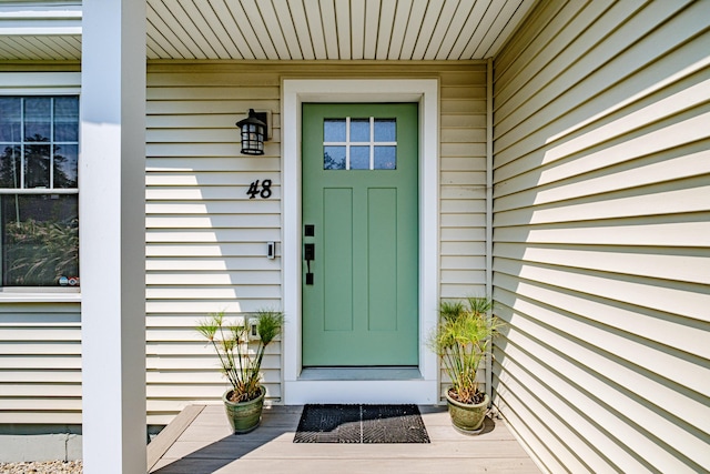 48 Sancho Dr, Saco, ME 04072 - view of doorway to property