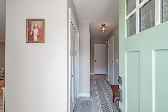 48 Sancho Dr, Saco, ME 04072 - hallway featuring baseboards
