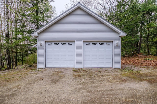 55 Reservoir Rd, Paris, ME 04281 - view of detached garage
