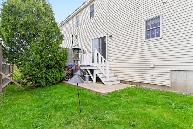 333 N St Unit 5, Saco, ME 04072 - rear view of house featuring a lawn
